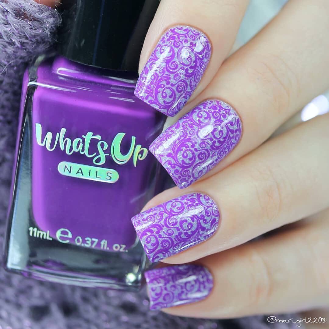 Purple Kitty Polish by Whats Up Nails - available at NailX